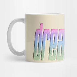 dreamsick Y2K Beach Bum Logo Mug